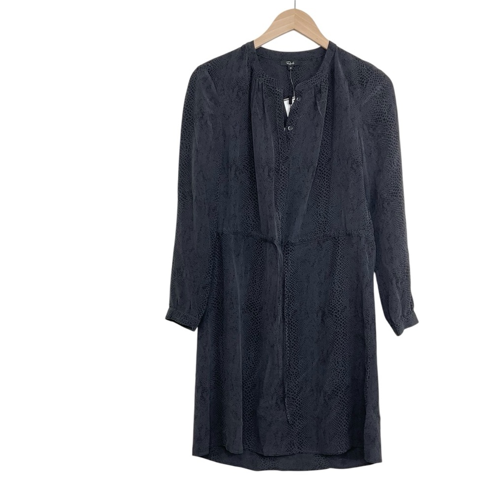 Rails Hana Cobra Silk Dress XS